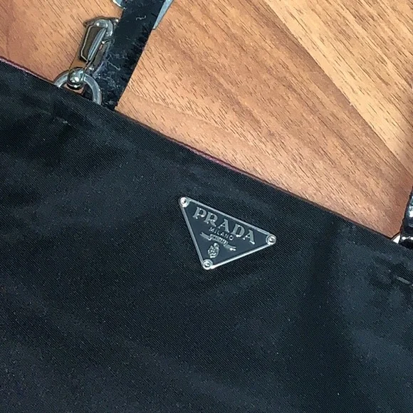 Authentic Prada Mini Square Bag with Mirror